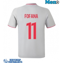 Olympique Lyonnais Malick Fofana #11 Replica Third Shirt 2025-26 Short Sleeve